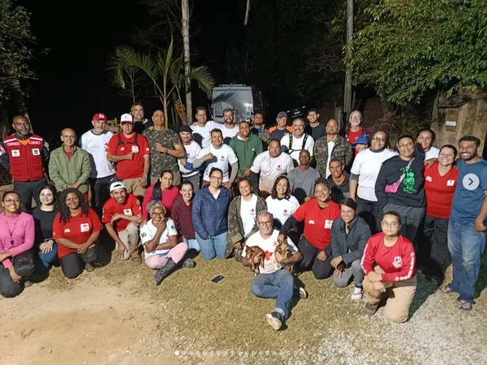 Cruz Vermelha Brasileira Macaé qualifica servidores e civis no curso de Resgate em Ambiente Natural e Hostil